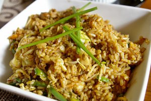 Рис по-пекински с ароматным маслом